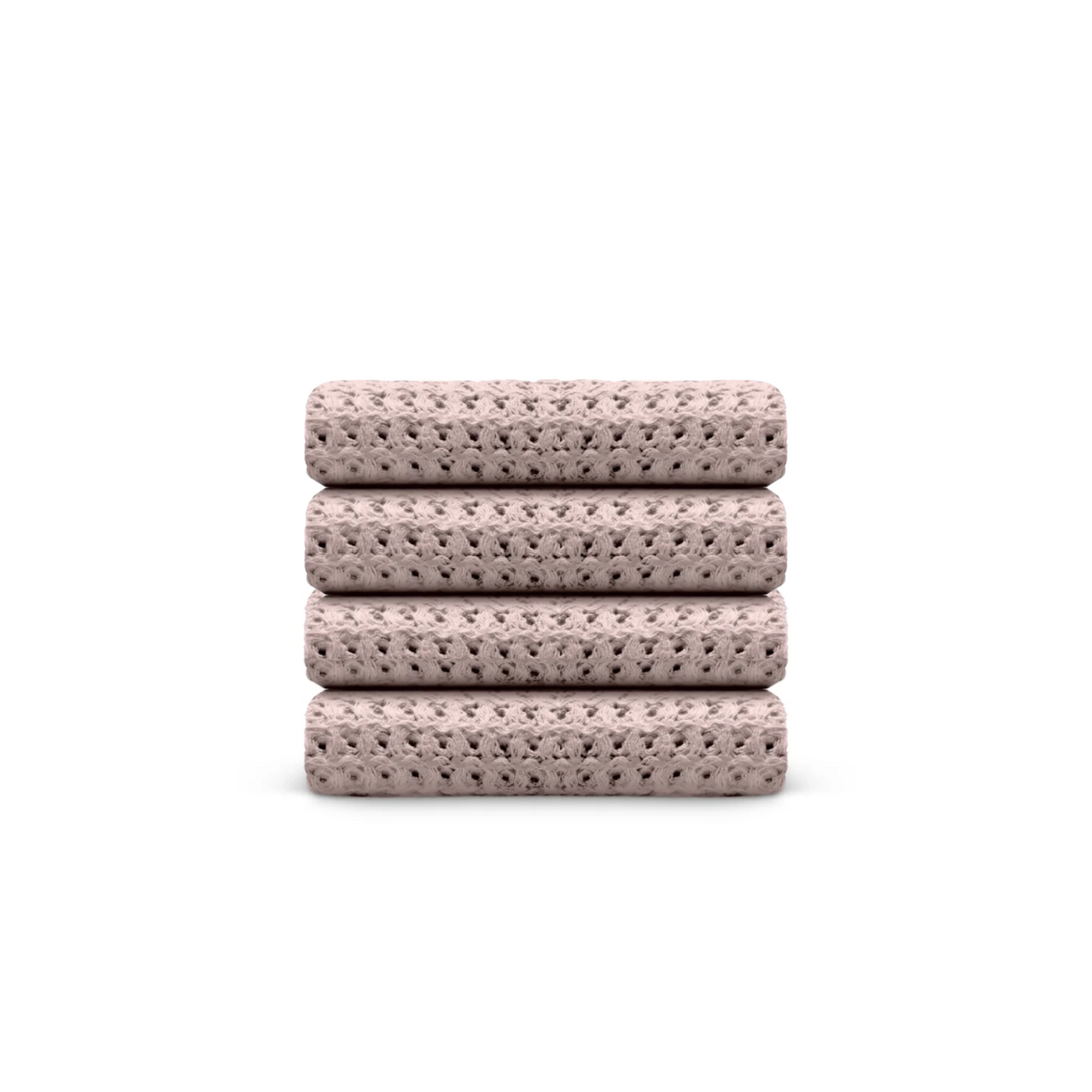 Egyptian Cotton Waffle Washcloth 4pcs