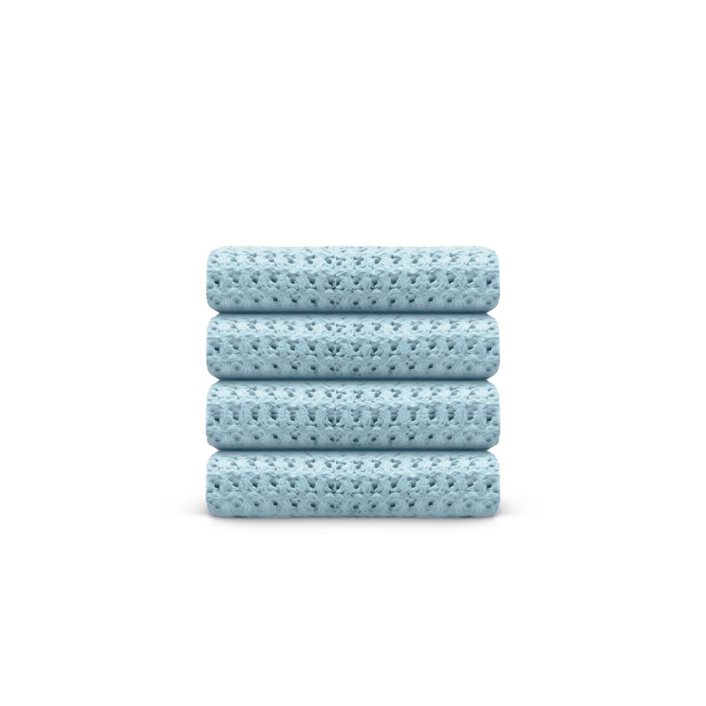 Egyptian Cotton Waffle Washcloth 4pcs