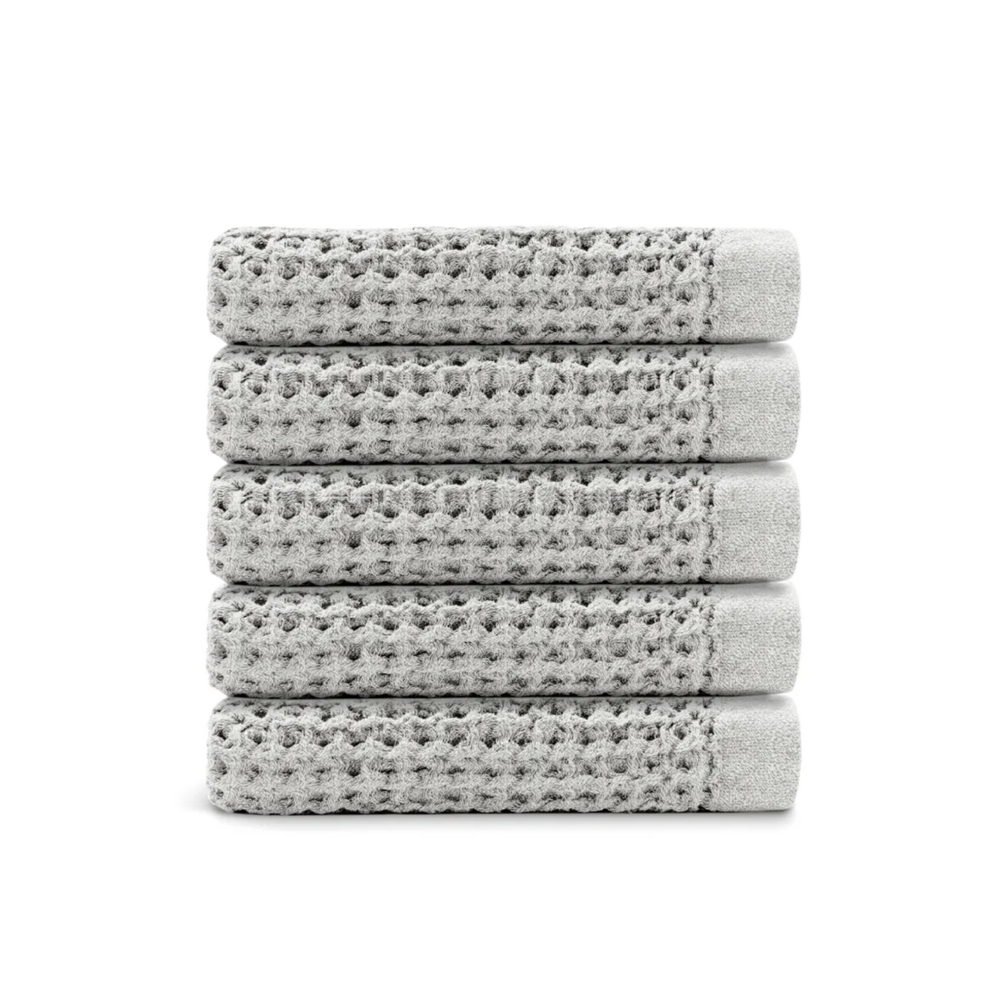 Egyptian Cotton Waffle Hand Towels 5pcs