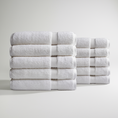 Ultrasoft Egyptian Cotton Hand Towels 10pcs (28x16in)