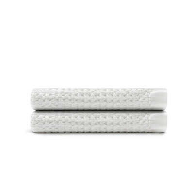 Egyptian Cotton Waffle Bath Towels 2pcs