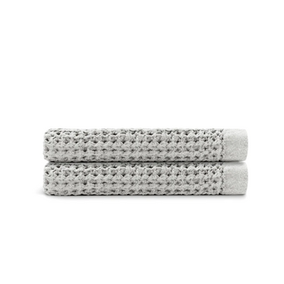 Egyptian Cotton Waffle Bath Towels 2pcs