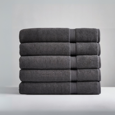 Ultrasoft Egyptian Cotton Bath Towels 5pcs (55x28in)