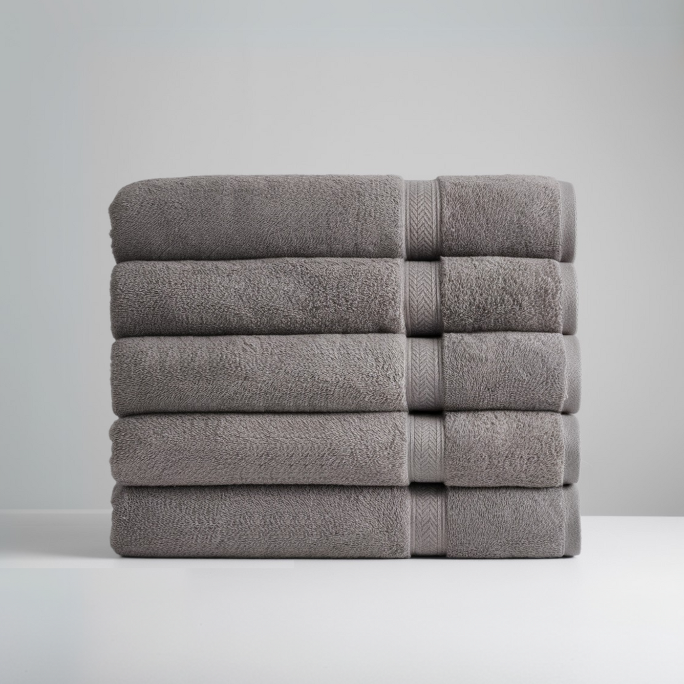 Ultrasoft Egyptian Cotton Bath Towels 5pcs (55x28in)
