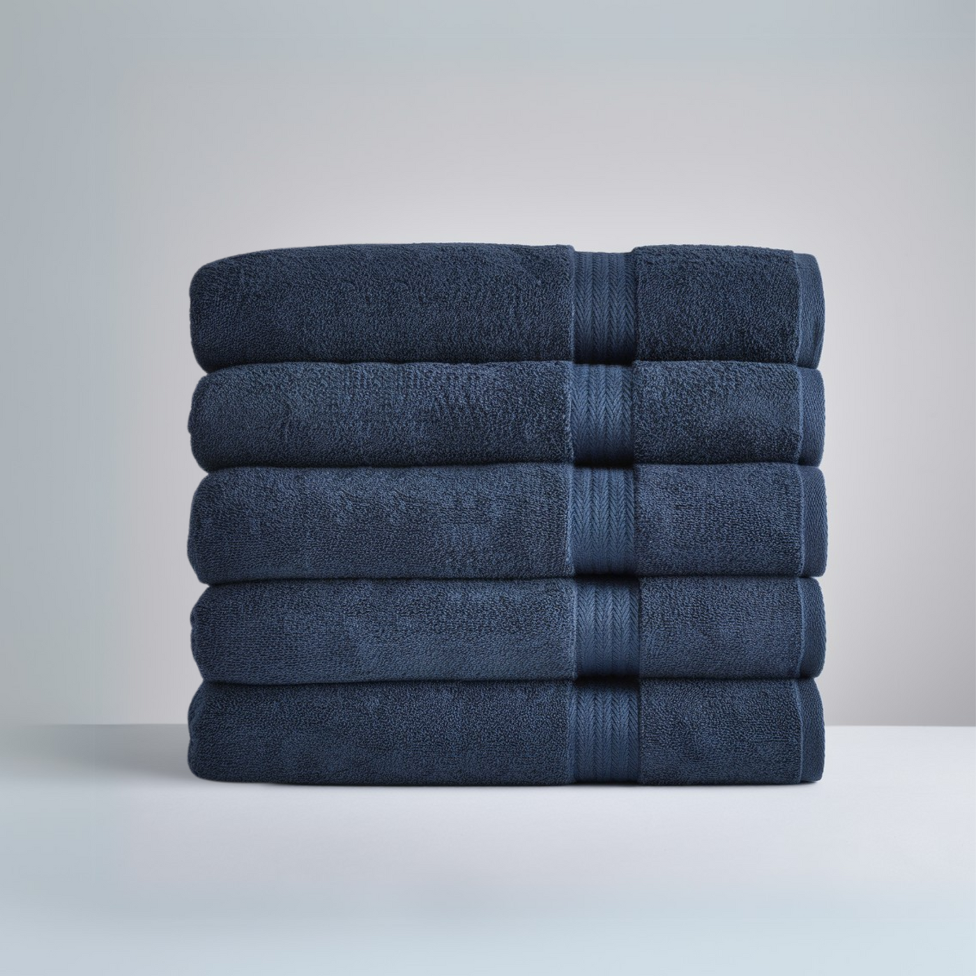 Ultrasoft Egyptian Cotton Bath Towels 5pcs (55x28in)