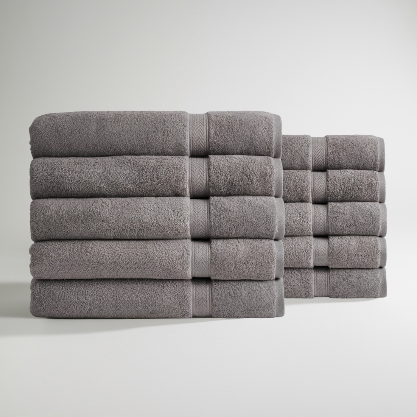 Ultrasoft Egyptian Cotton Bath Towels 10pcs (55x28in)