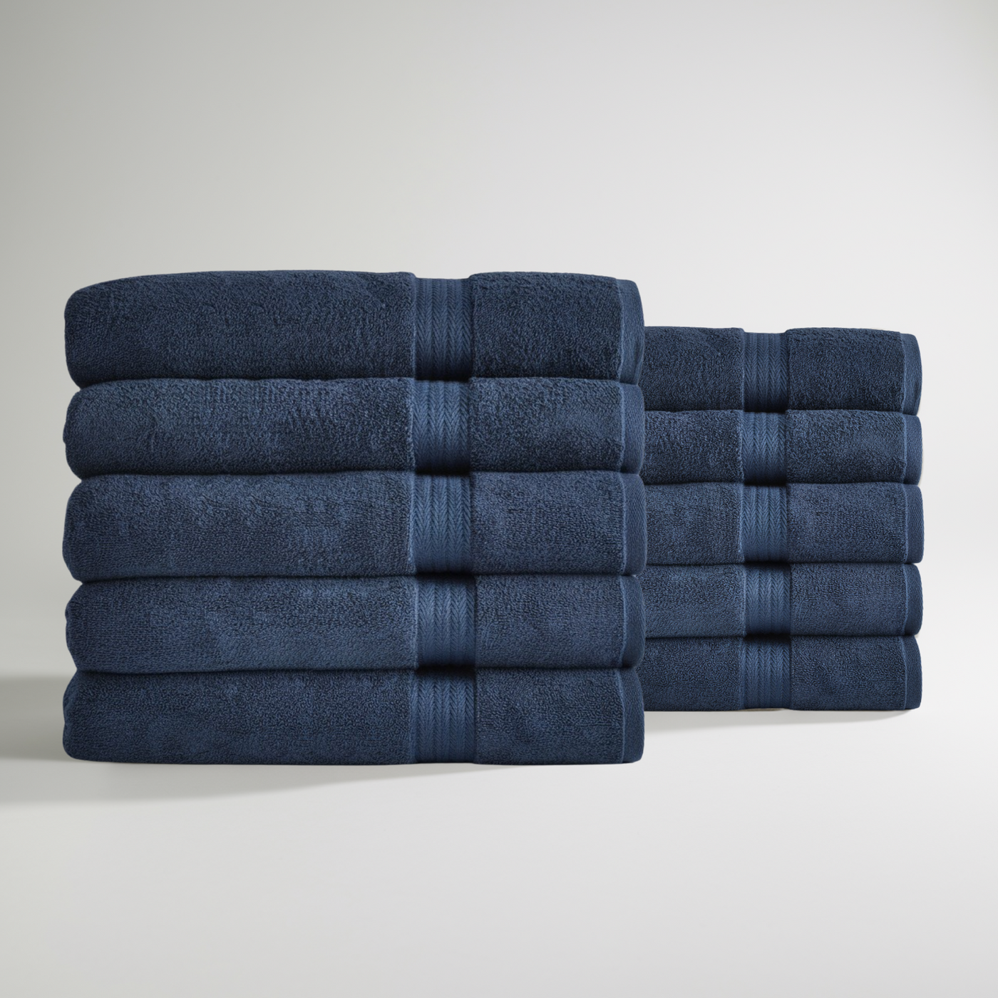 Ultrasoft Egyptian Cotton Bath Towels 10pcs (55x28in)