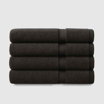 Heavyweight cotton bath towels | 4pcs (55x28in)