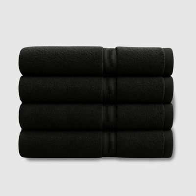 Heavyweight cotton bath towels | 4pcs (55x28in)