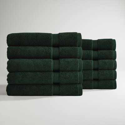 Ultrasoft Egyptian Cotton Bath Towels 10pcs (55x28in)