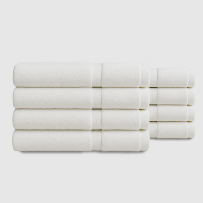 Heavyweight cotton bath towels | 8pcs (55x28in)