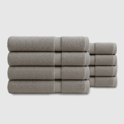 Heavyweight cotton bath towels | 8pcs (55x28in)