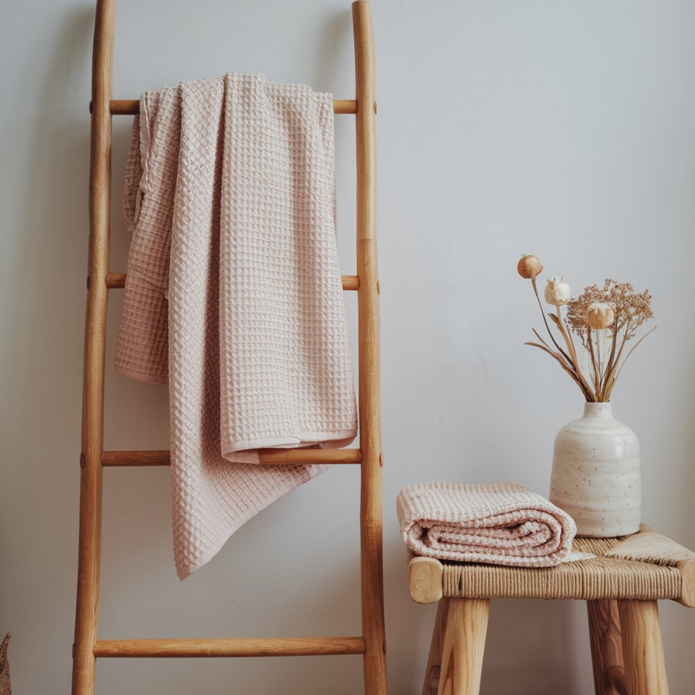 Egyptian Cotton Waffle Hand Towels 10pcs