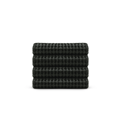 Egyptian Cotton Waffle Washcloth 4pcs