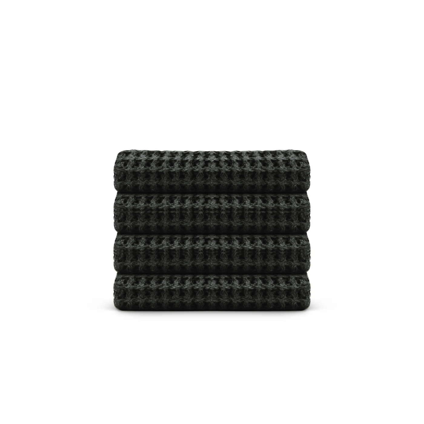Egyptian Cotton Waffle Washcloth 4pcs
