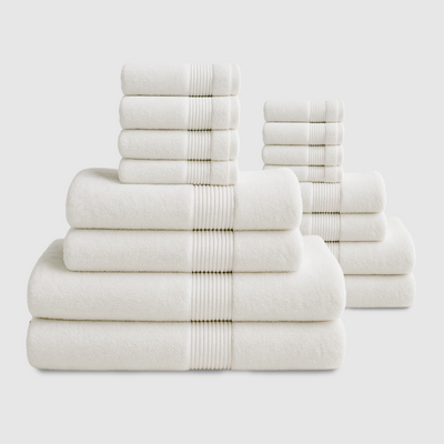 Heavyweight cotton bath bundle | 16pcs