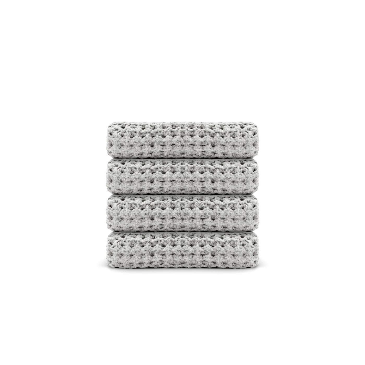 Egyptian Cotton Waffle Washcloth 4pcs