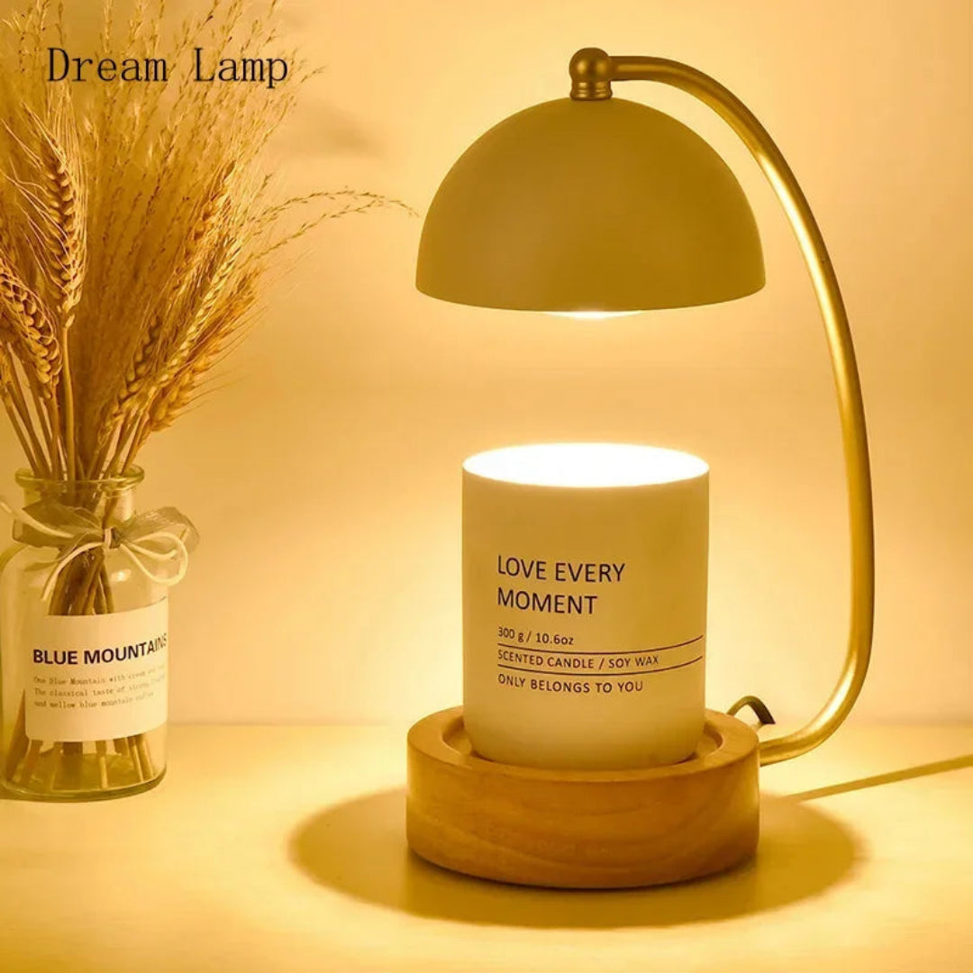 Harrow & Vale KIYOI Japanese Solid Wood Aromatherapy Wax Melting Lamp