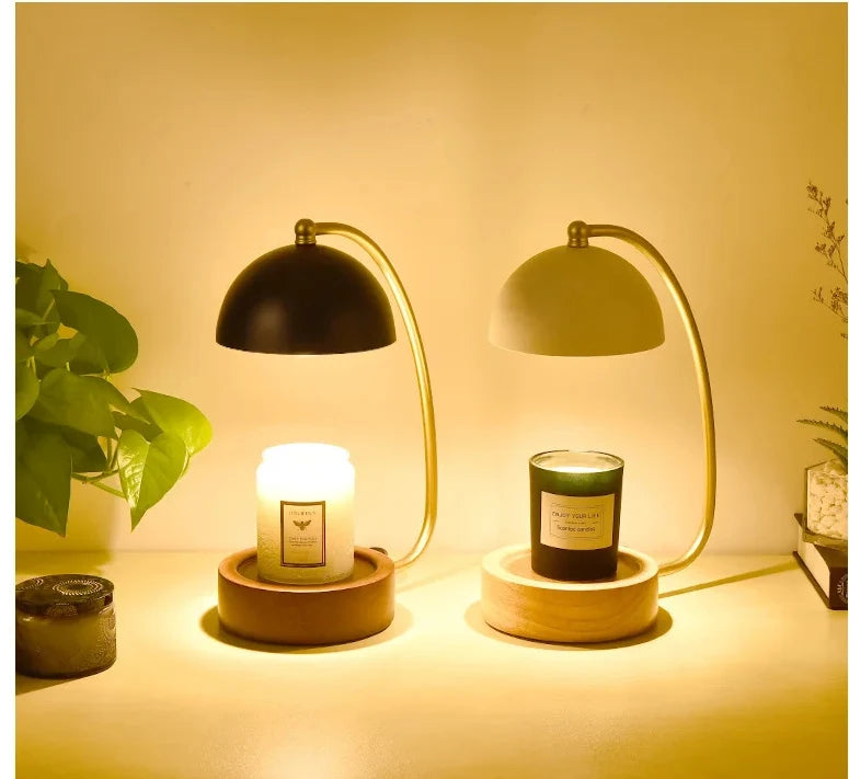Harrow & Vale KIYOI Japanese Solid Wood Aromatherapy Wax Melting Lamp