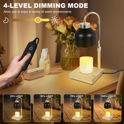 Harrow & Vale VLEUGEL Adjustable Candle Warmer Lamp
