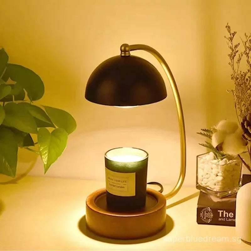 Harrow & Vale KIYOI Japanese Solid Wood Aromatherapy Wax Melting Lamp