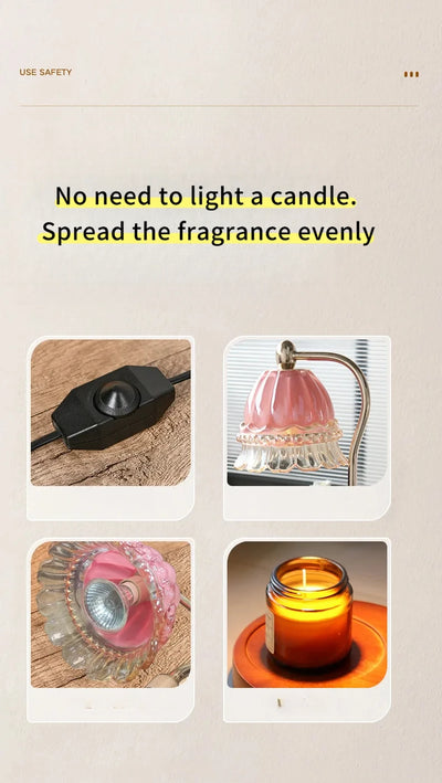 Harrow & Vale GELUK Retro Wax Melter Lamp