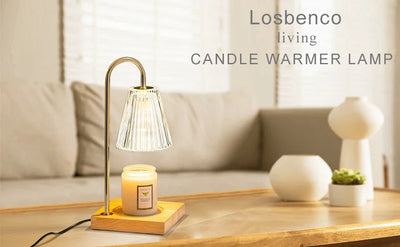 Harrow & Vale BAMBOE Adjustable Bamboo Candle Lamp Warmer