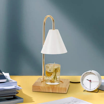 Harrow & Vale STRALEN LED Candle Warmer Lamp with Timer & Dimming