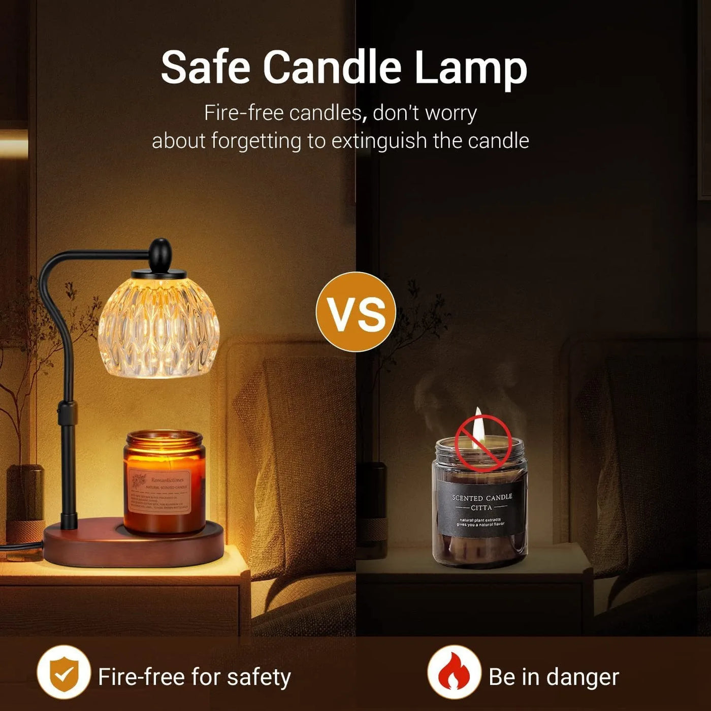 Harrow & Vale ZUIVER Smokeless Aromatherapy Lamp